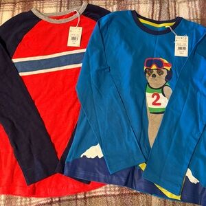 NWT MINI BODEN long sleeve shirts